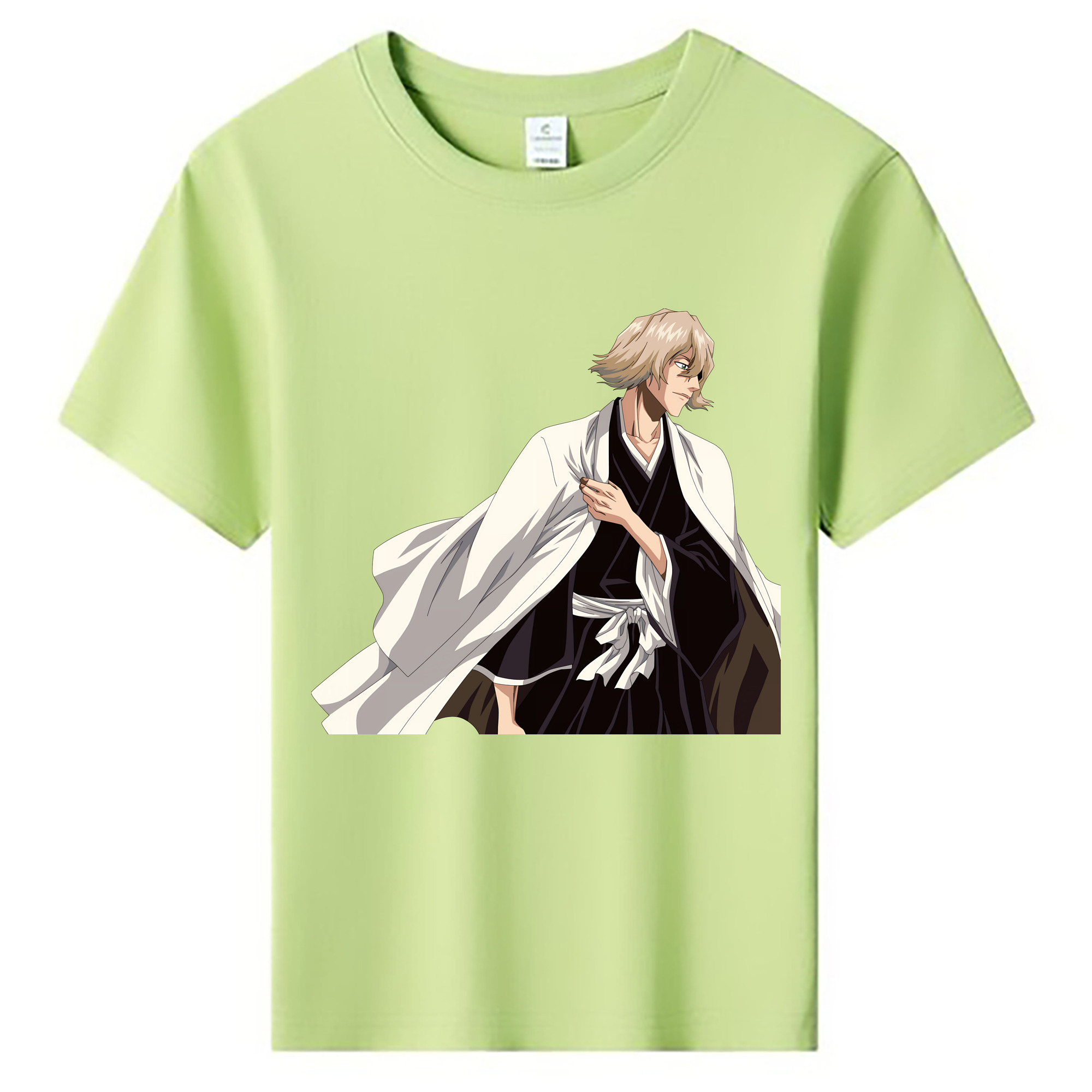 （画像用） "ブリーチ 浦原 喜助（うらはら きすけ） BLEACH Urahara Kisuke " 綿100％キッズTシャツ（フロントプリント）